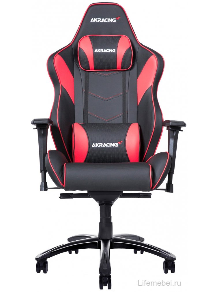 Компьютерное кресло AKRacing LX Plus black / red