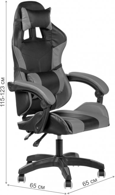 Компьютерное кресло Alfa чёрное