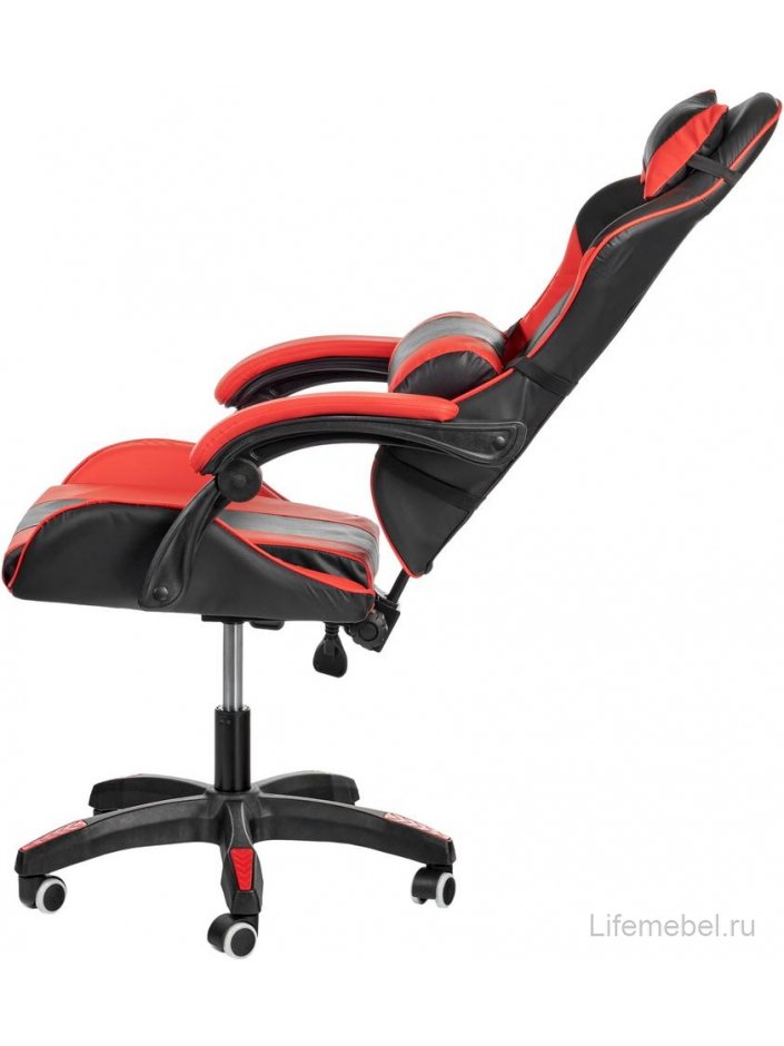 Компьютерное кресло Alfa чёрный / красный