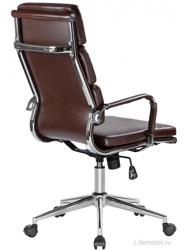 Компьютерное кресло Arnold коричневое / хром