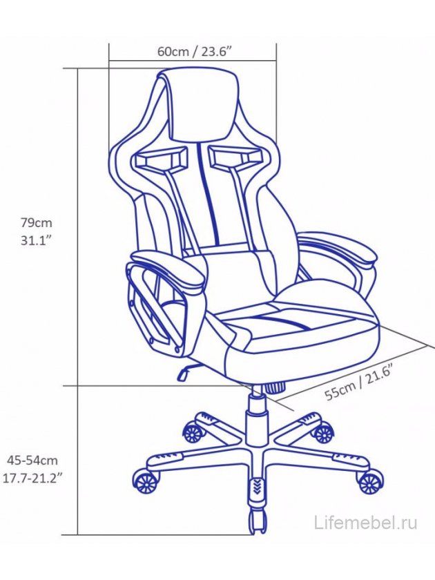 Компьютерное кресло Arozzi Milano black