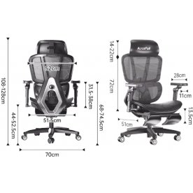Компьютерное кресло Autofull серия G5 AFC401WGS