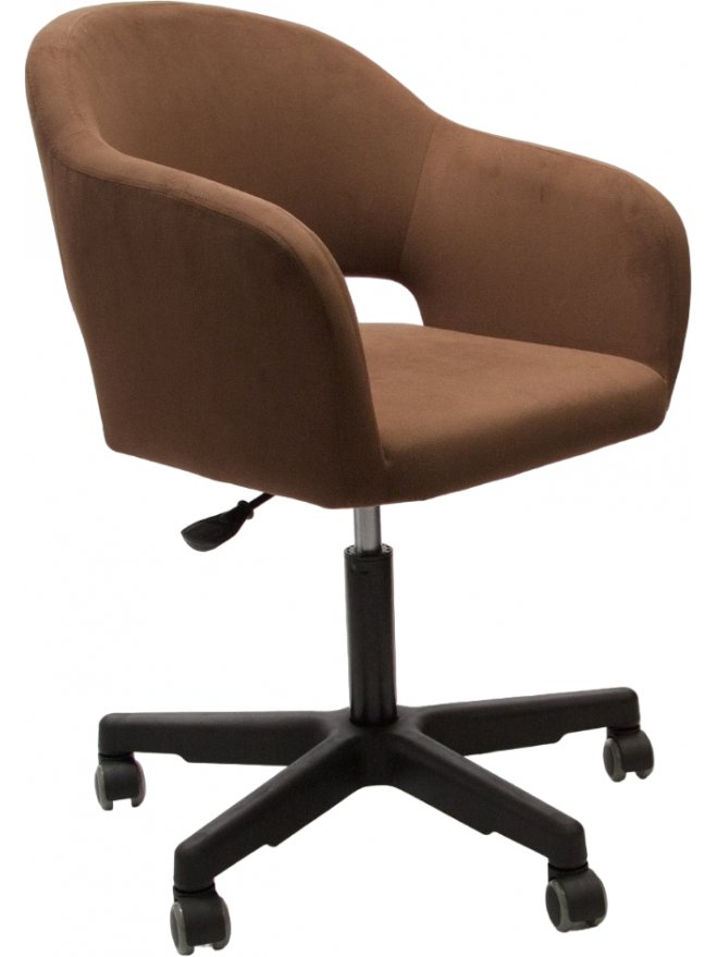 Компьютерное кресло Бабби чёрный / коричневый