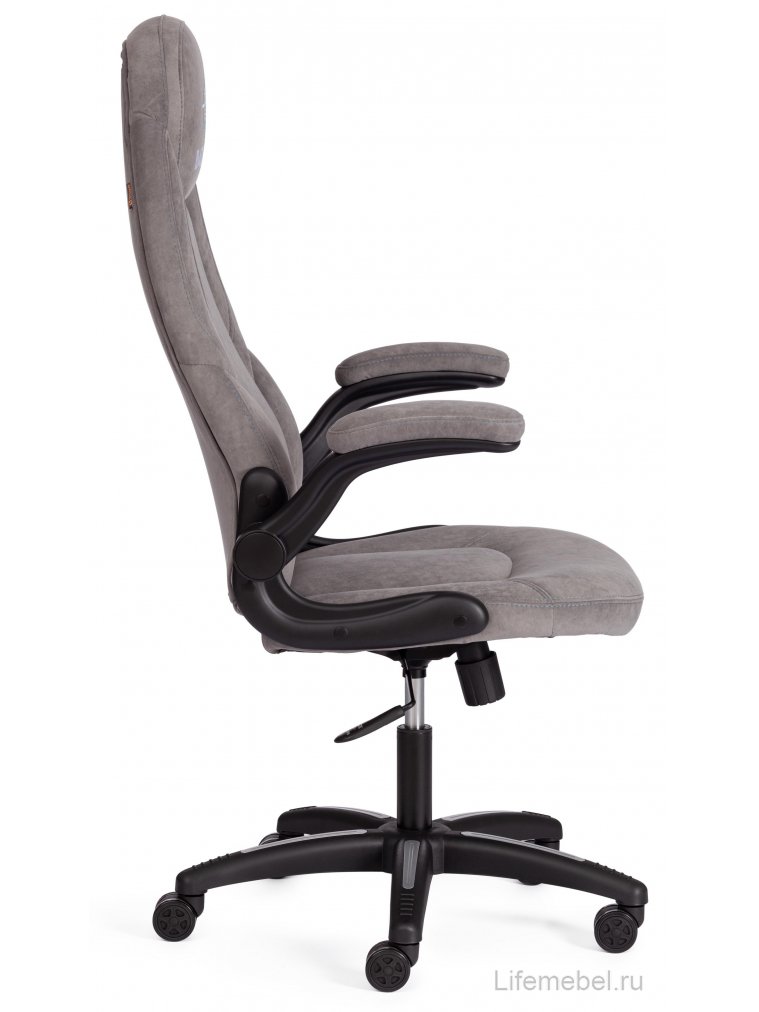 Компьютерное кресло Bazuka флок серый 29