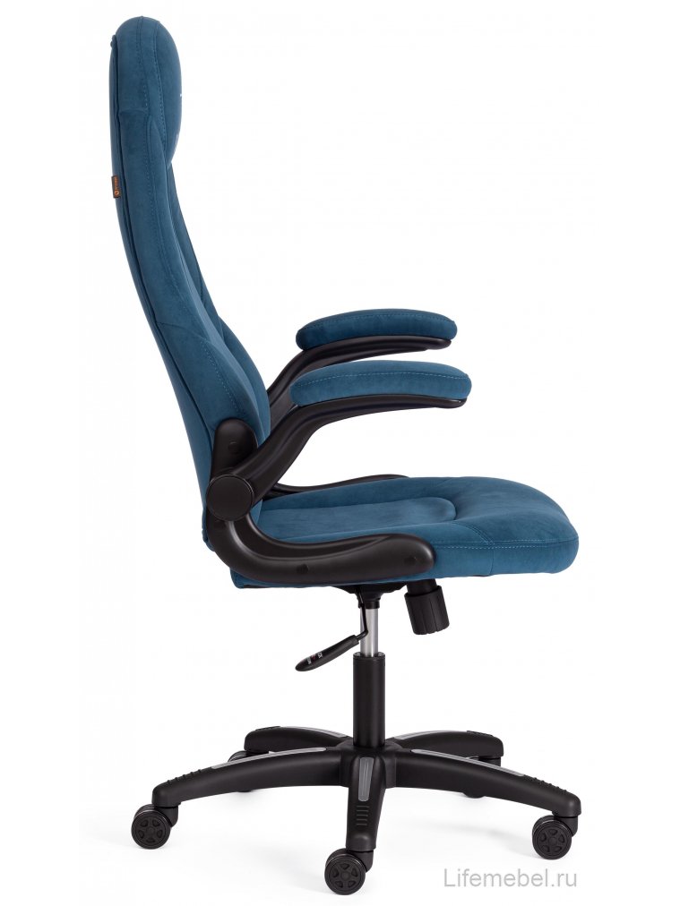 Компьютерное кресло Bazuka флок синий 32