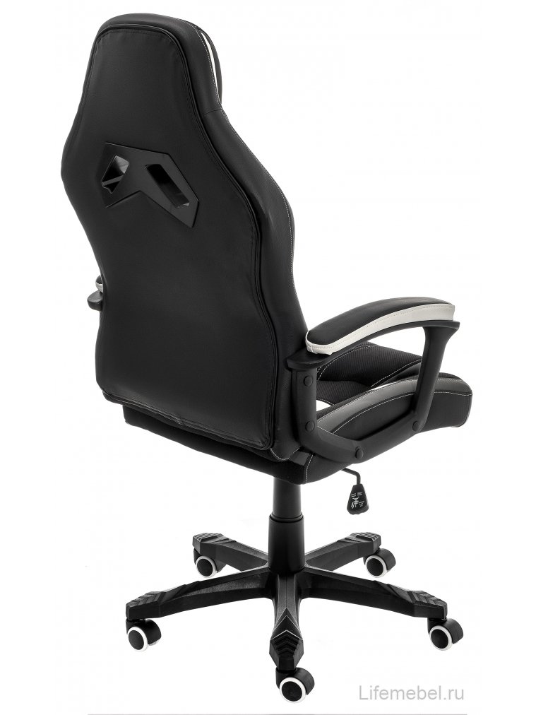 Компьютерное кресло Bens серое / черное / белое