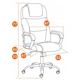 Компьютерное кресло Bergamo