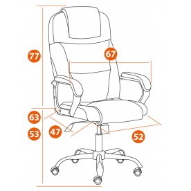 Компьютерное кресло Bergamo