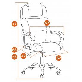 Компьютерное кресло Bergamo