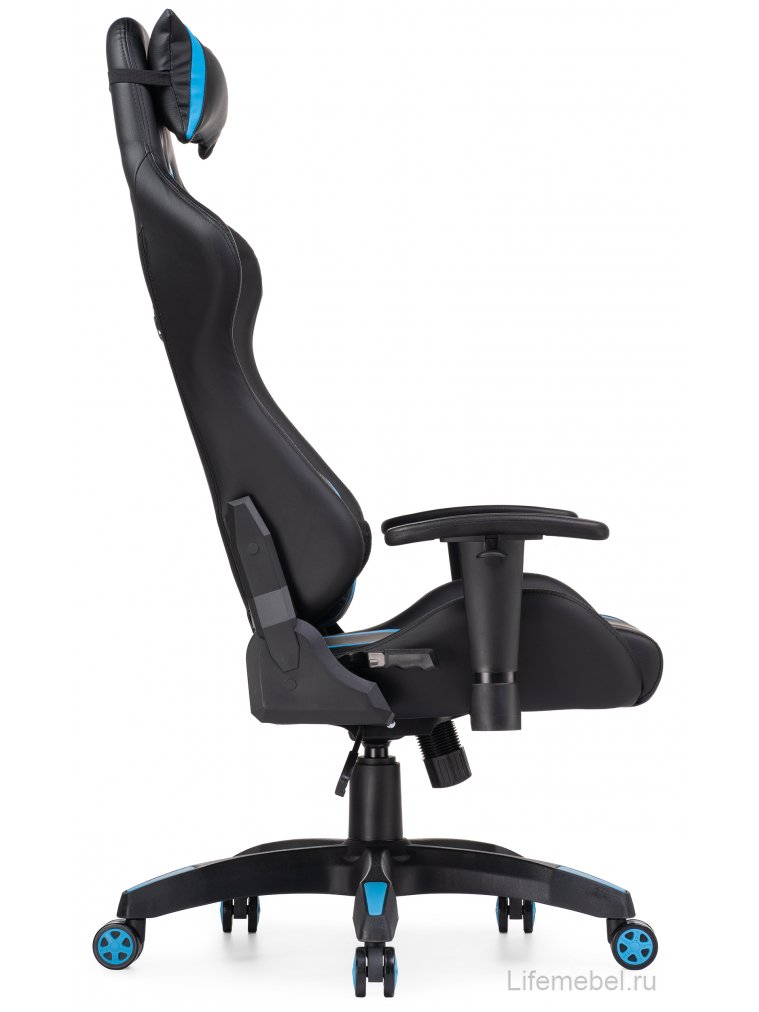 Компьютерное кресло Blok light blue / black