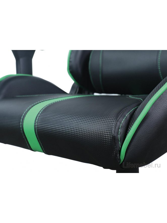 Компьютерное кресло Brabix GT Carbon GM-120 черное / зеленое