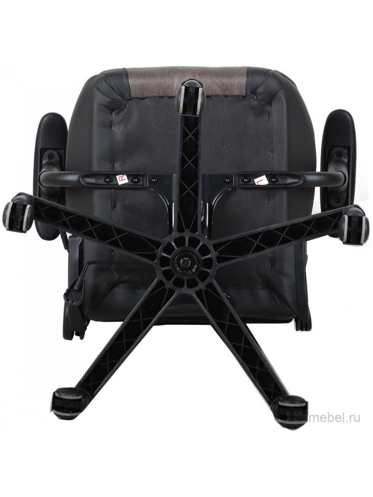 Компьютерное кресло Brabix GT Racer GM-100 черное / коричневое