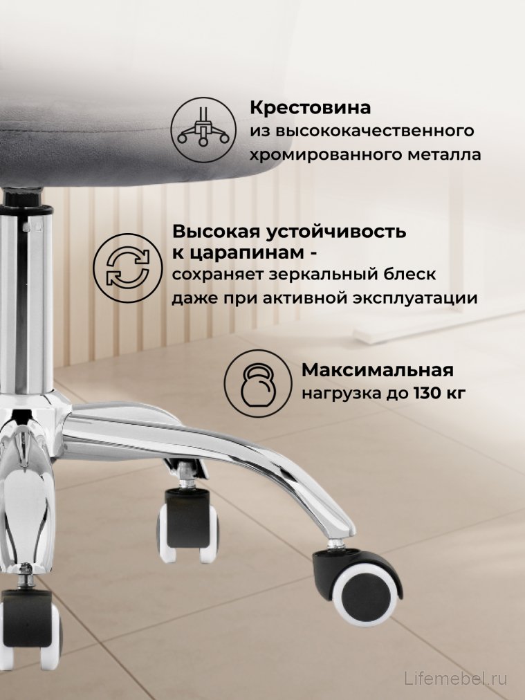 Компьютерное кресло Bud grey