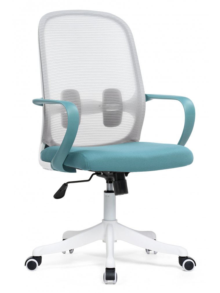 Компьютерное кресло Bust gray / blue / white