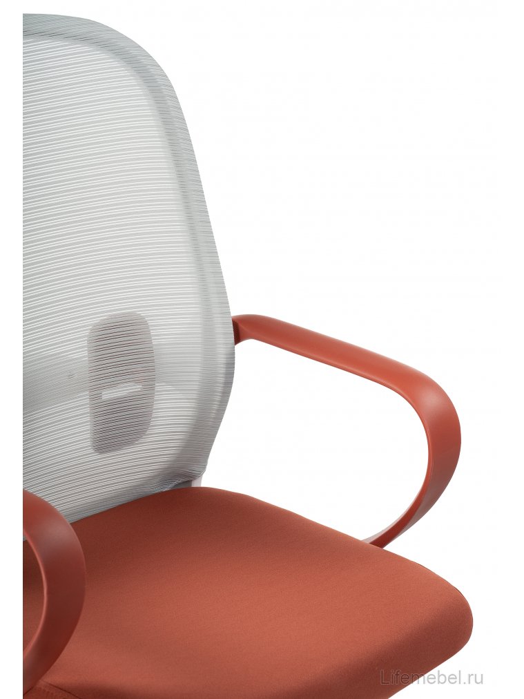 Компьютерное кресло Bust gray / red / white