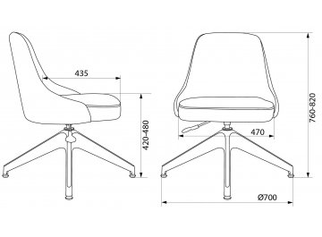 Компьютерное кресто Бюрократ CH-340GLZ