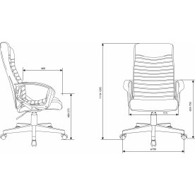 Компьютерное кресто Бюрократ CH-480LT