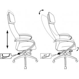 Компьютерное кресло Бюрократ CH-608/black