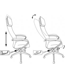 Компьютерное кресло Бюрократ CH-608/black