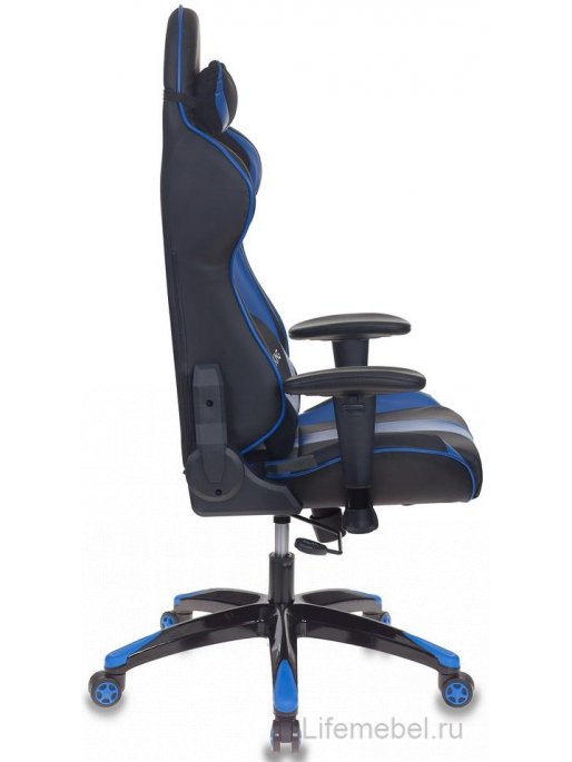 Компьютерное кресло Бюрократ CH-772N BL+BLUE черное / синее