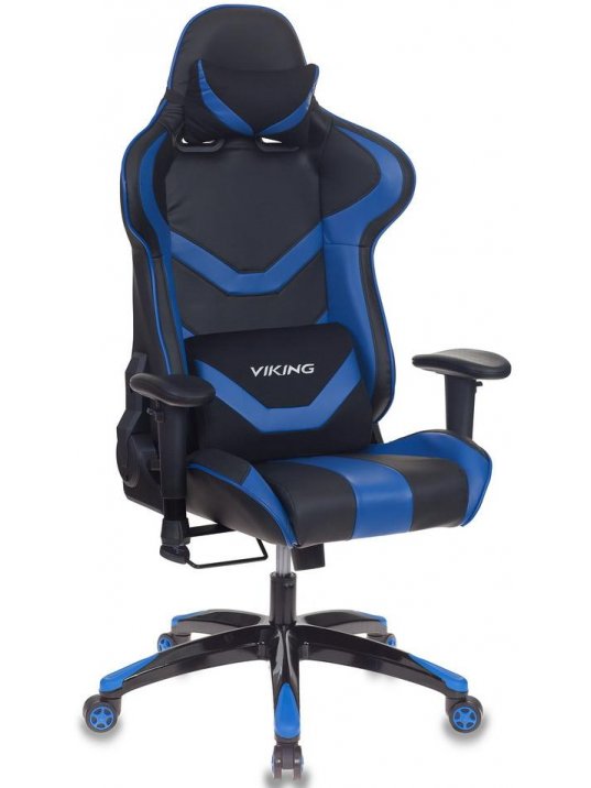 Компьютерное кресло Бюрократ CH-772N BL+BLUE черное / синее