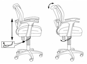 Компьютерное кресло Бюрократ CH-W797