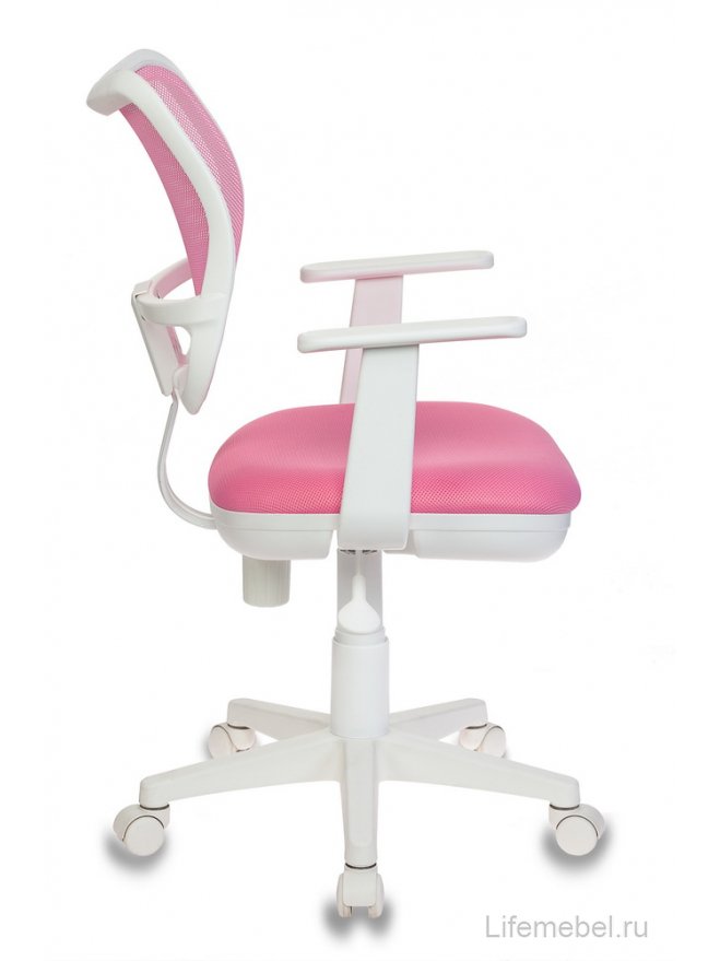 Компьютерное кресло Бюрократ CH-W797 / PK / TW-13A розовое