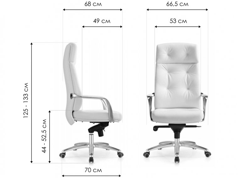 Компьютерное кресло Бюрократ Dao / Black черное