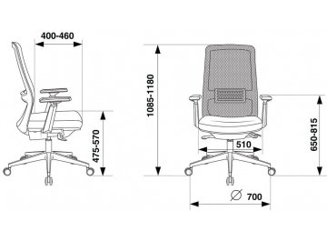 Компьютерное кресло Бюрократ MC-915