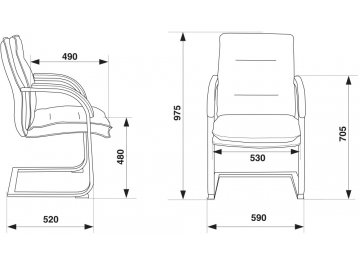 Компьютерное кресло Бюрократ T-9927SL-LOW-V black