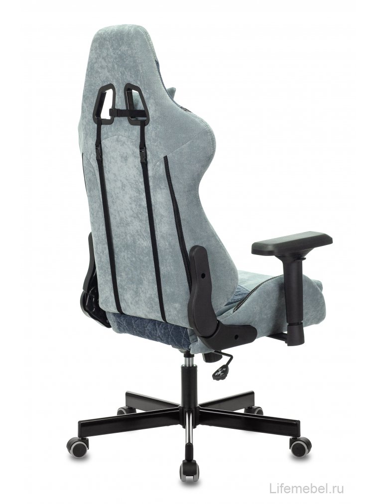 Компьютерное кресло Бюрократ Viking 7 Knight bl Fabric синее