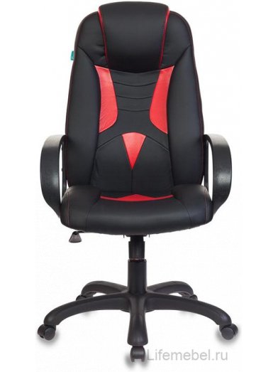 Компьютерное кресло Бюрократ Viking-8 / BL+ red черное / красное