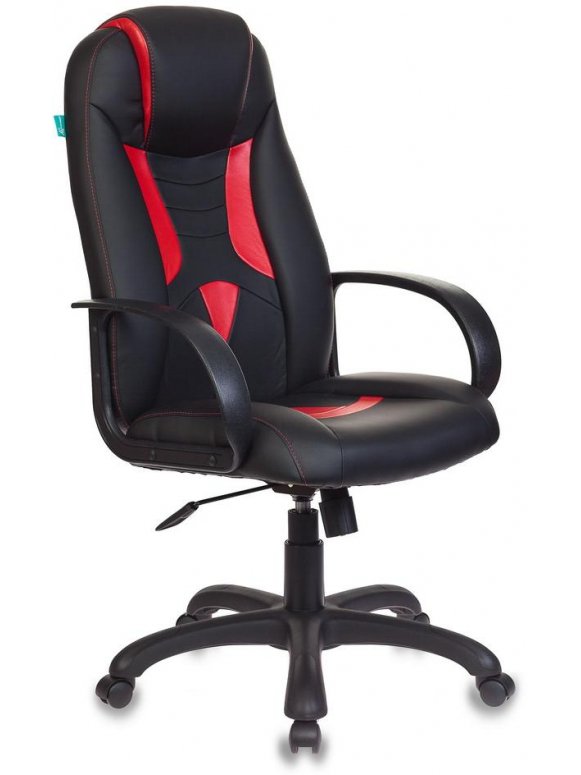 Компьютерное кресло Бюрократ Viking-8 / BL+ red черное / красное