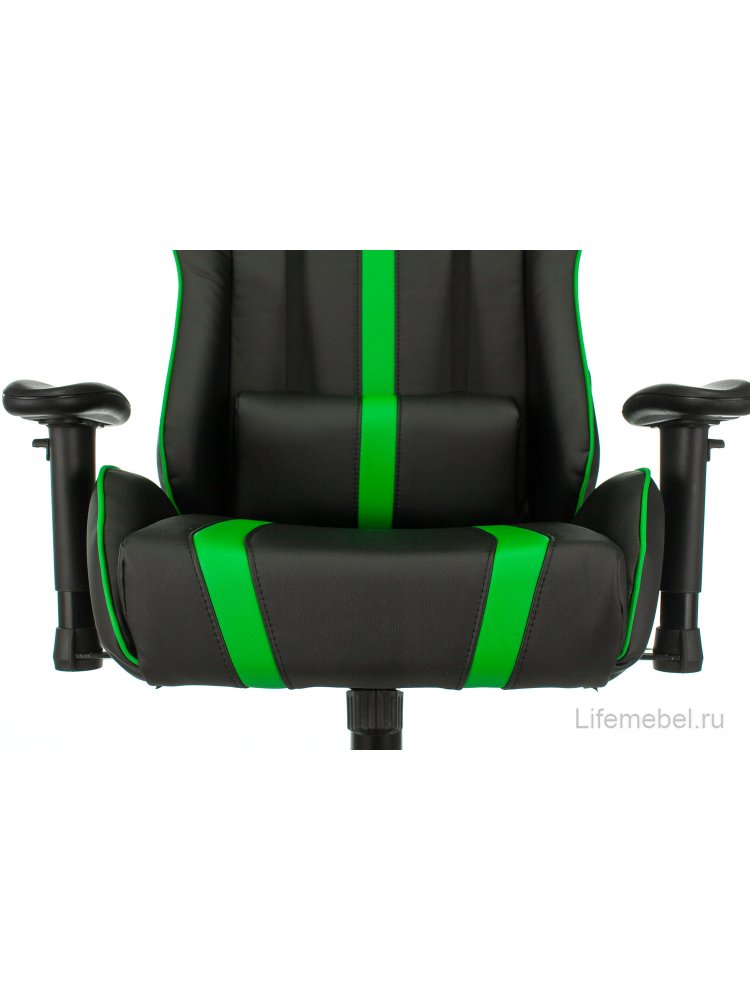 Компьтерное кресло Viking Zombie A4 gn черное / зеленое