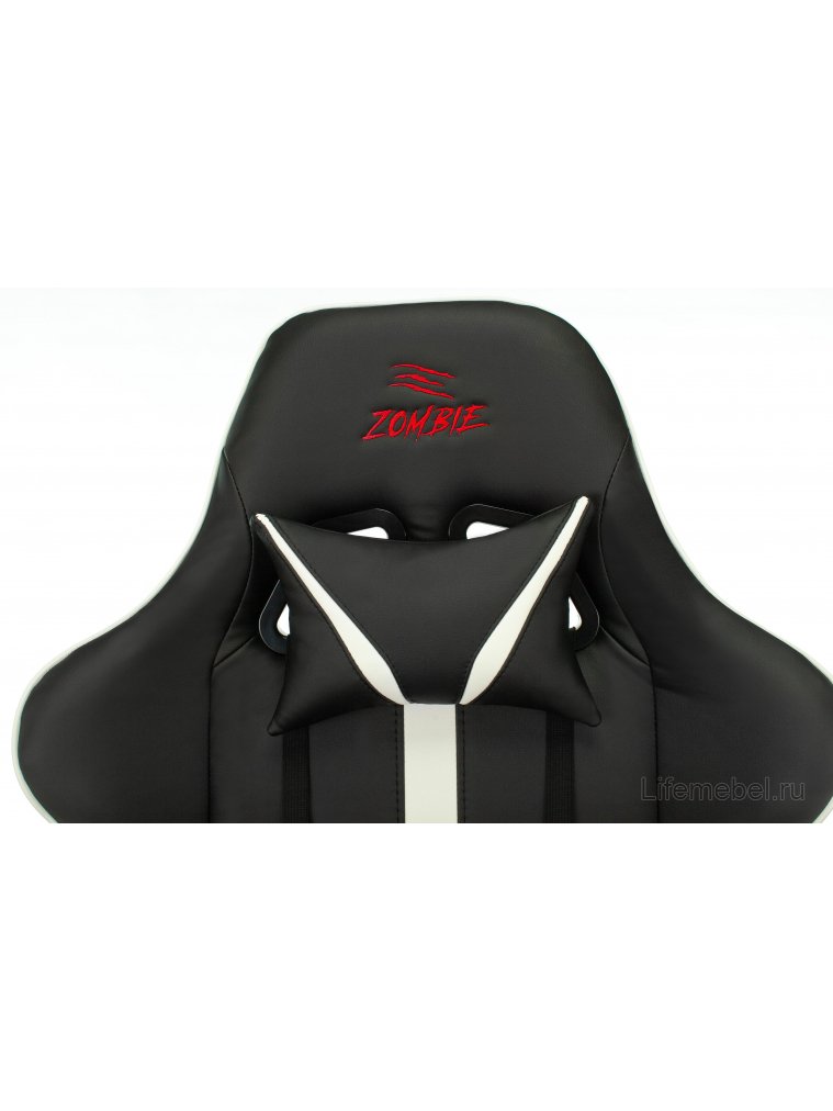 Компьтерное кресло Viking Zombie A4 wh черное / белое