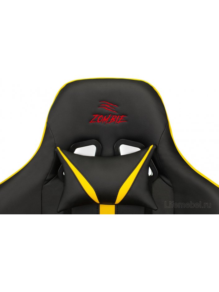 Компьтерное кресло Viking Zombie A4 yel черное / желтое