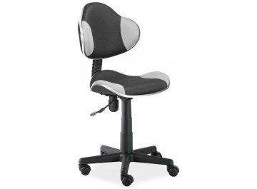 Компьютерное кресло Q-G2 серо-черное