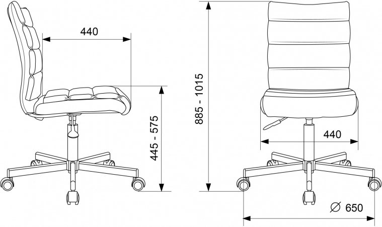 Компьютерное кресло CH-320M бежевое