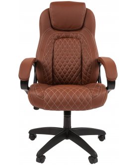 Компьютерное кресло Chairman 432 экопремиум коричневое