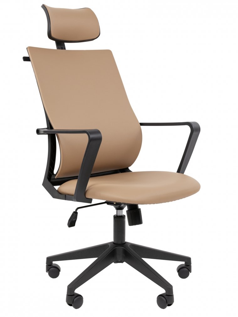 Компьютерное кресло Chairman 545 экокожа бежевый