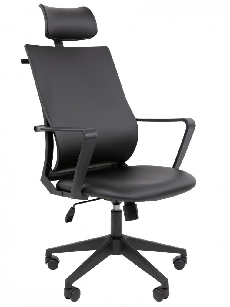 Компьютерное кресло Chairman 545 экокожа черный