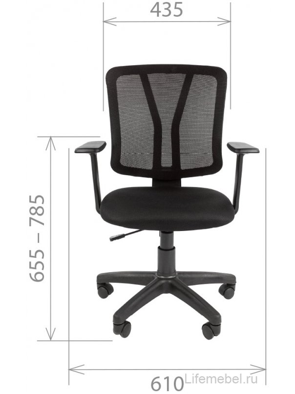 Компьютерное кресло Chairman 626 DW62 черное