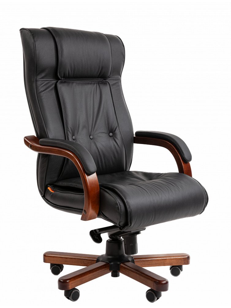 Компьютерное кресло Chairman 653 экокожа черный