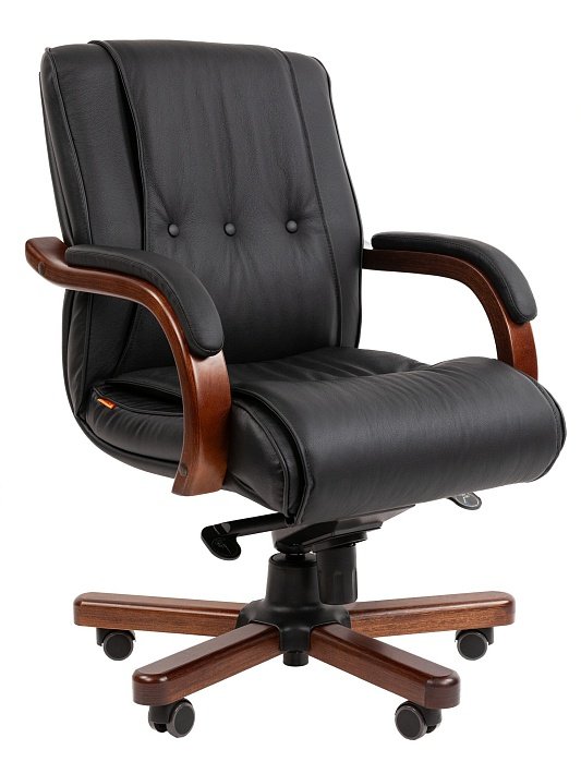 Компьютерное кресло Chairman 653M экокожа черный