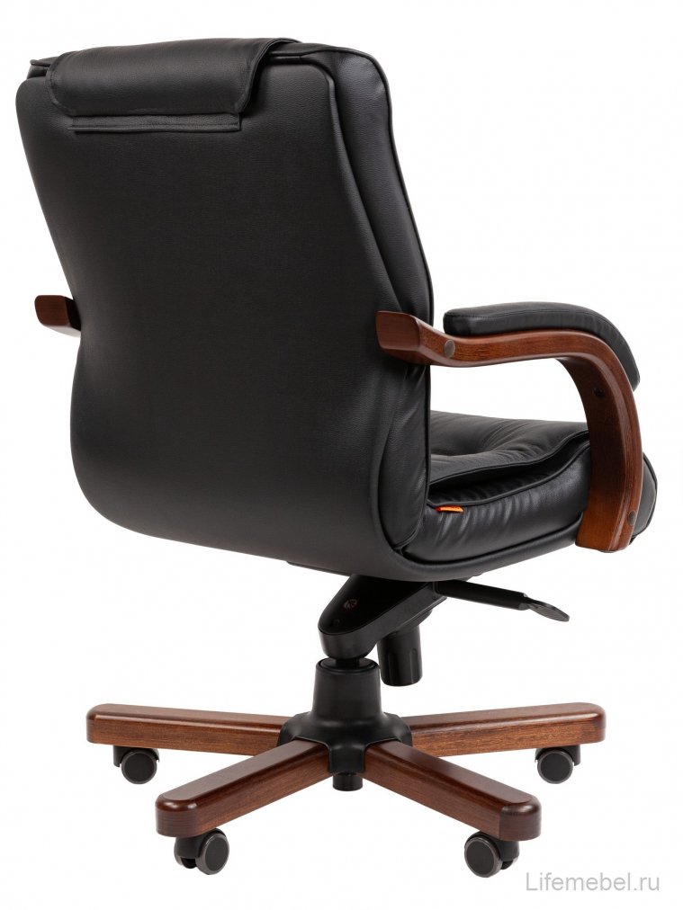 Компьютерное кресло Chairman 653M экокожа черный