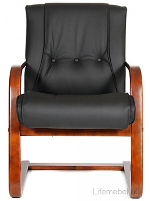 Компьютерное кресло Chairman 653V черная кожа