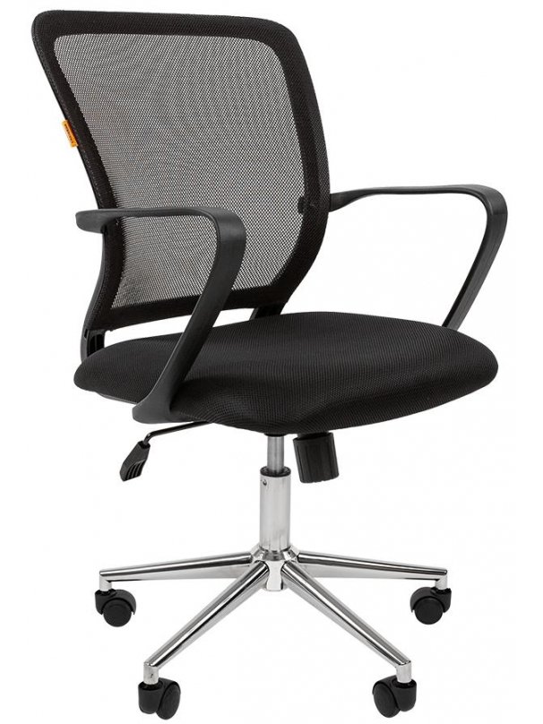 Компьютерное кресло Chairman 698 tw-01 черное / хром
