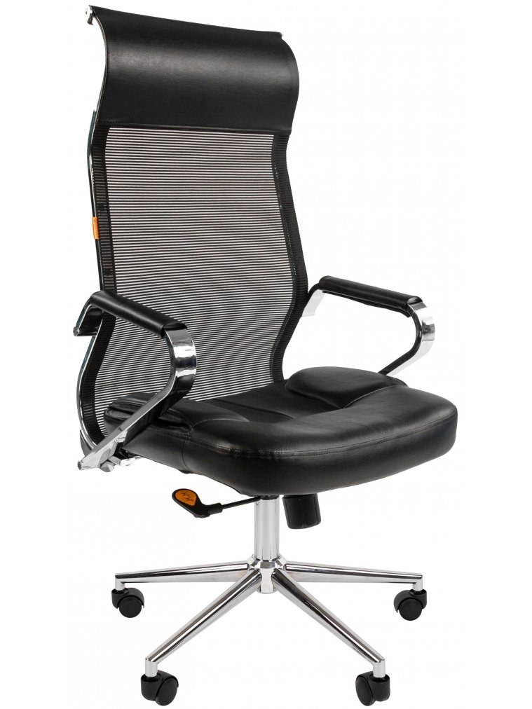 Компьютерное кресло Chairman 700 экопремиум черное / сетка