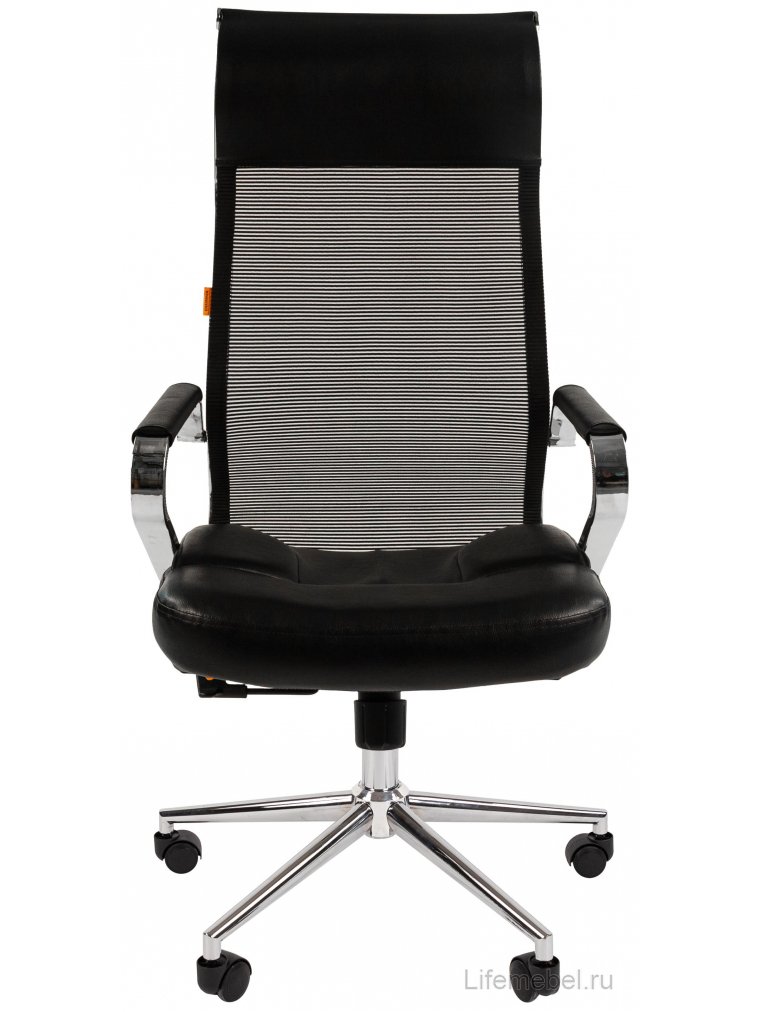 Компьютерное кресло Chairman 700 экопремиум черное / сетка