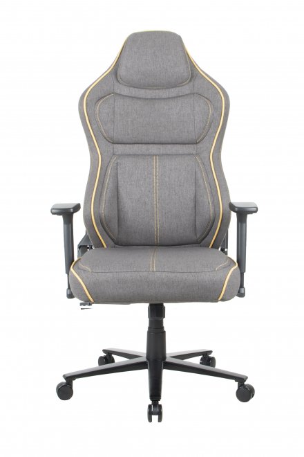 Компьютерное кресло Chairman CH31 темно-серый с желтым кантом